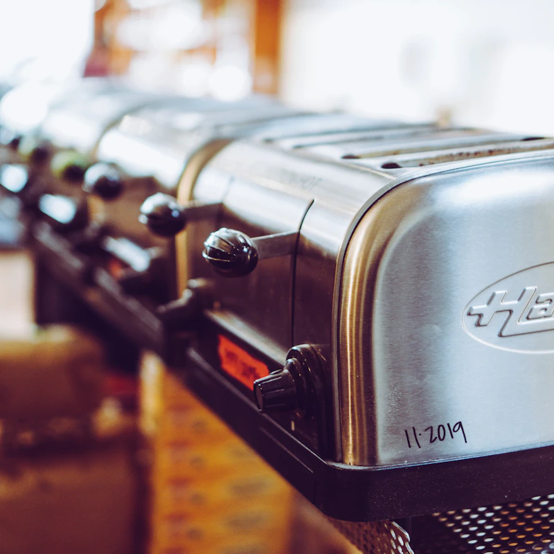 2-Slice Stainless Toaster β Home & Kitchen at Gallen Shop