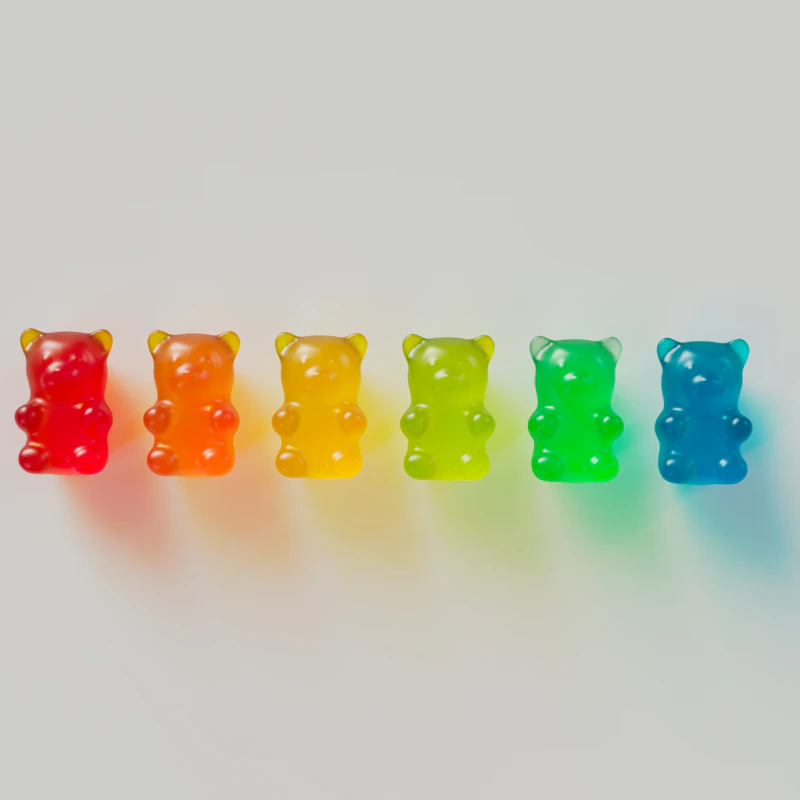 Sour Rainbow Gummies Duo β Snacks at Gallen Shop